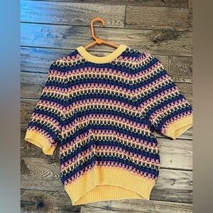 Universal Thread Colorful Striped Women's Sweater